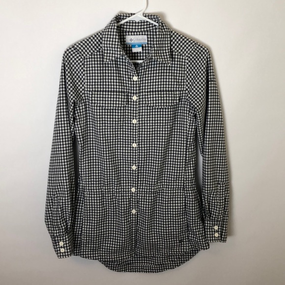 Columbia Checkered Long Sleeve Flannel Button Down - Picture 2 of 8